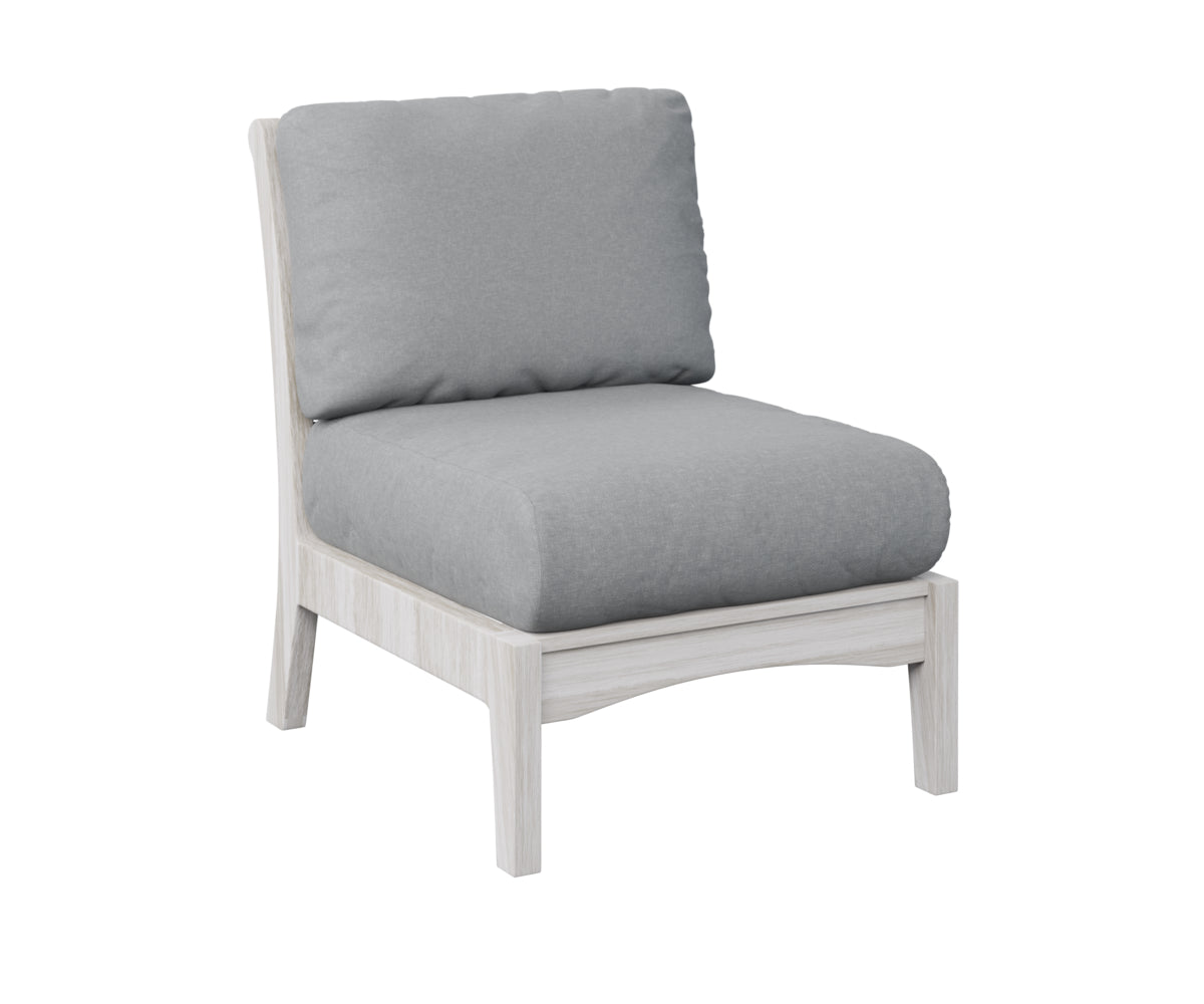 Berlin Gardens Classic Terrace Center Armless Chair Group B Fabric