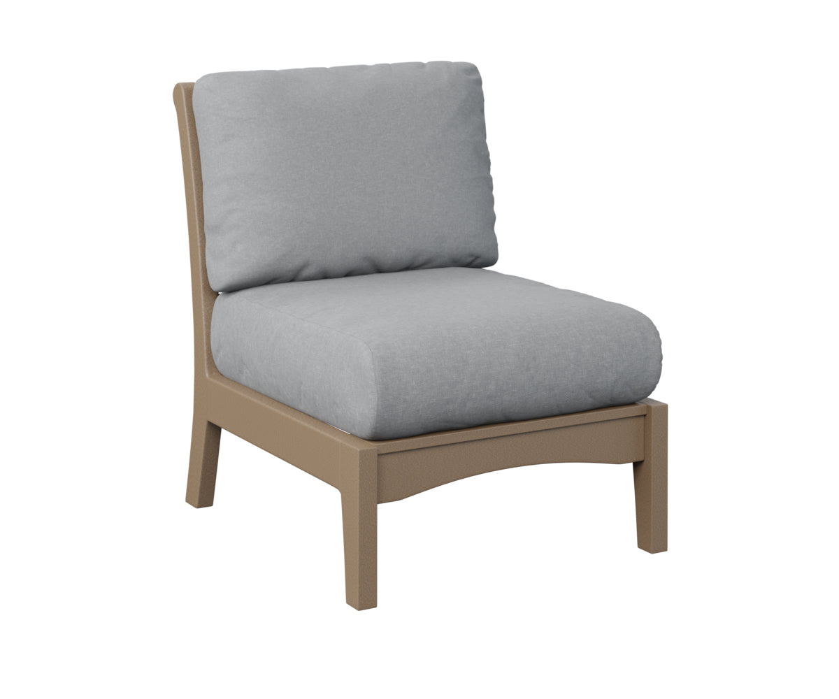 Berlin Gardens Classic Terrace Center Armless Chair Group B Fabric