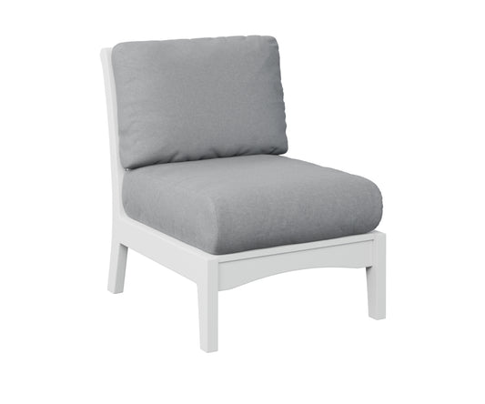 Berlin Gardens Classic Terrace Center Armless Chair Group B Fabric