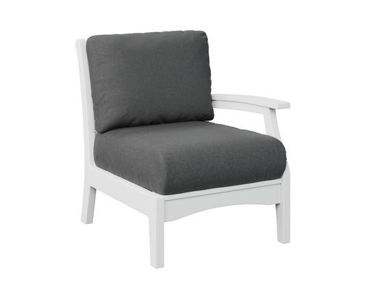 Berlin Gardens Classic Terrace Left Arm Sectional Club Chair Group B Fabric