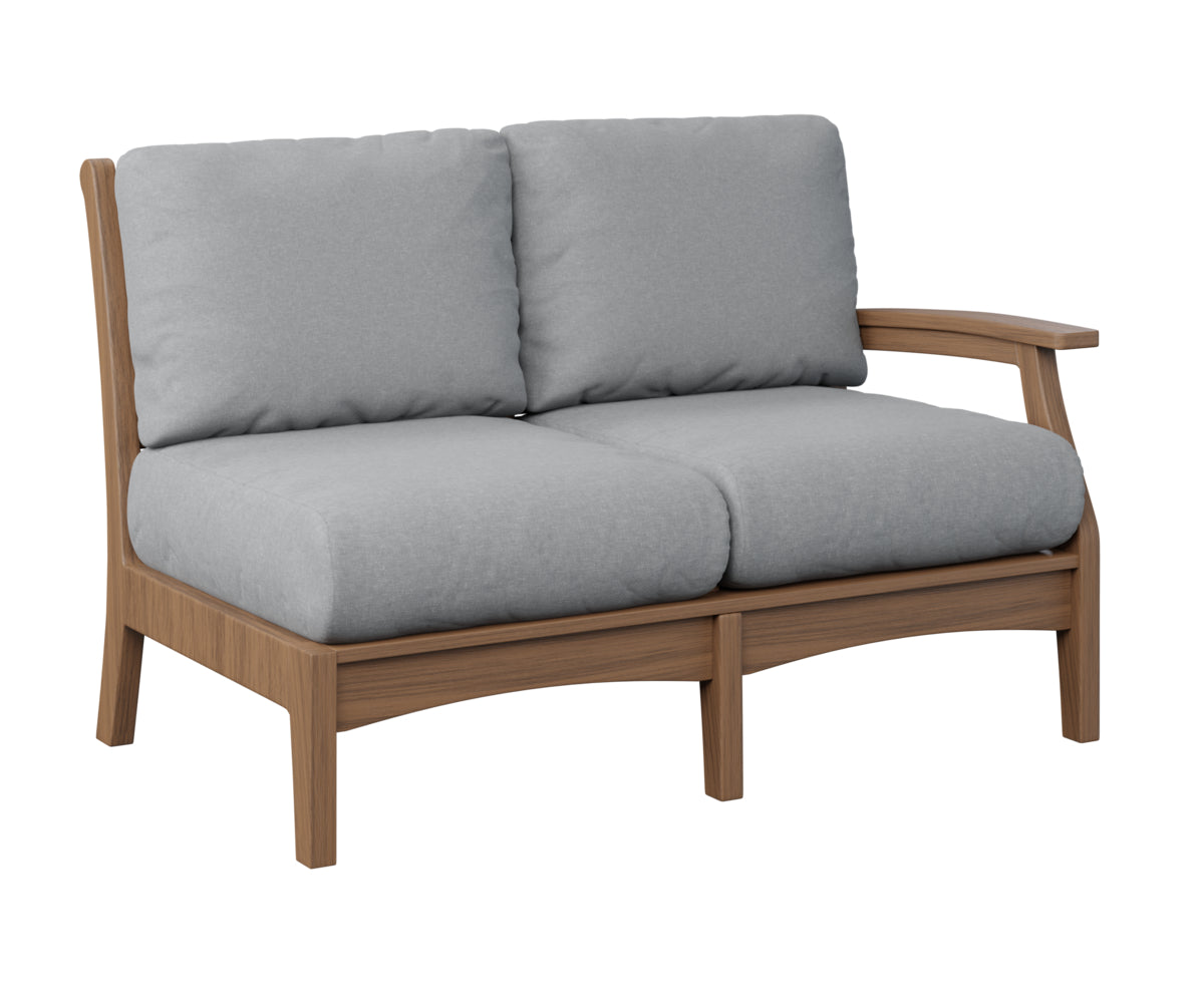 Berlin Gardens Classic Terrace Left Arm Sectional Loveseat Group A Fabric