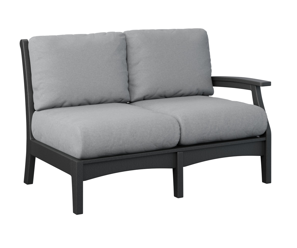 Berlin Gardens Classic Terrace Left Arm Sectional Loveseat Group A Fabric