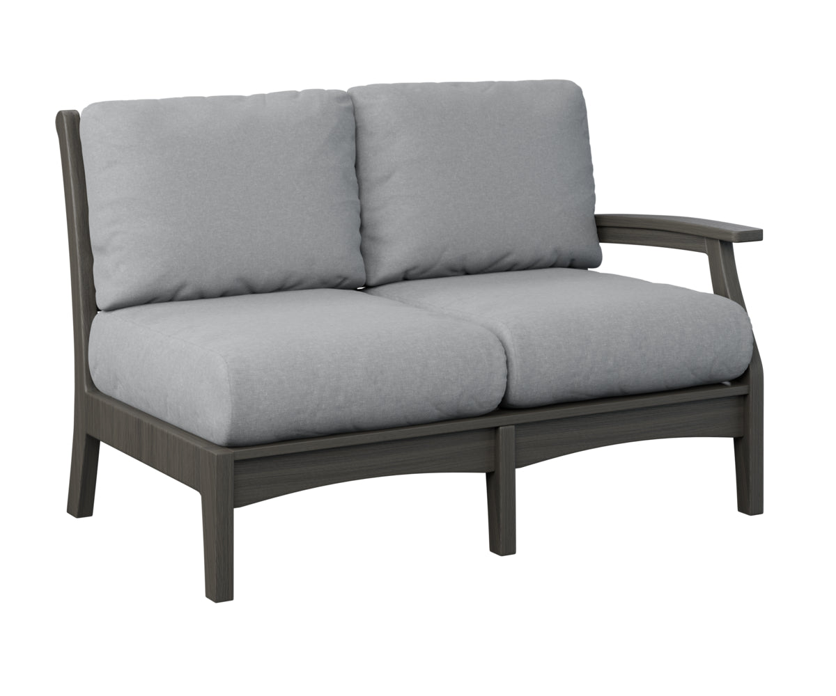 Berlin Gardens Classic Terrace Left Arm Sectional Loveseat Group A Fabric