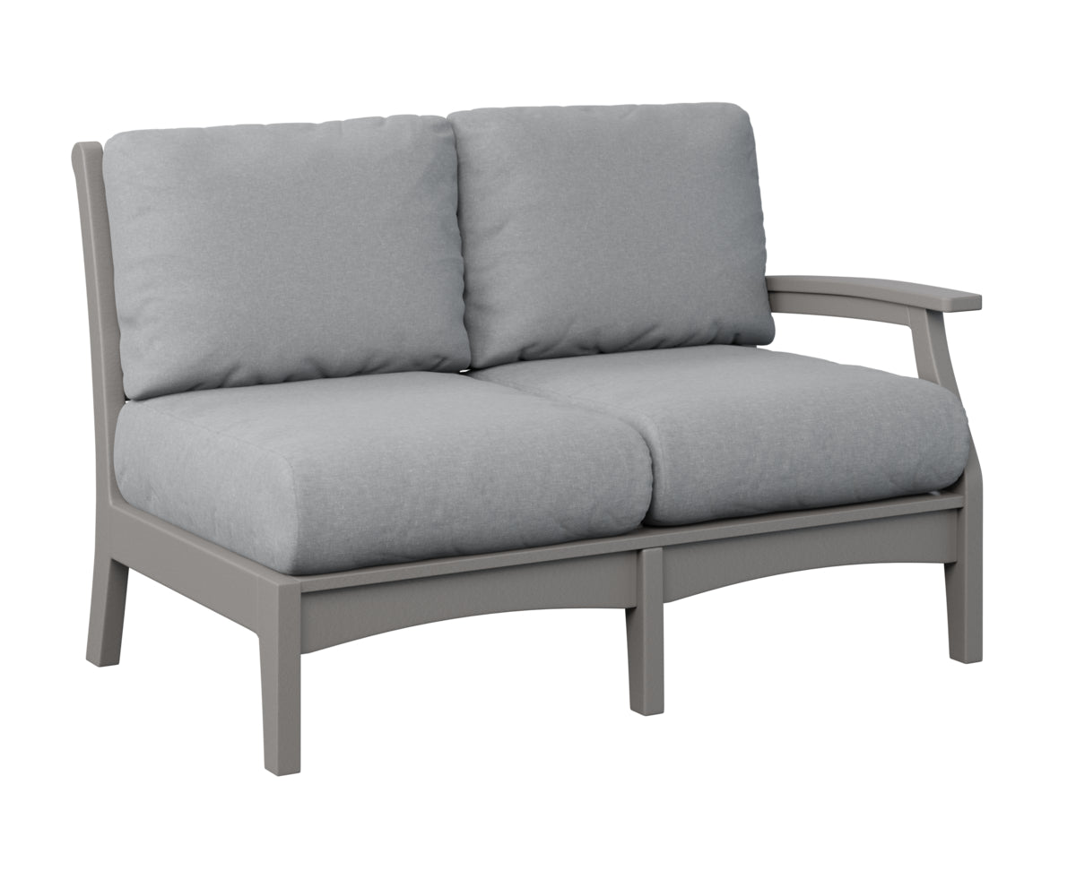 Berlin Gardens Classic Terrace Left Arm Sectional Loveseat Group A Fabric