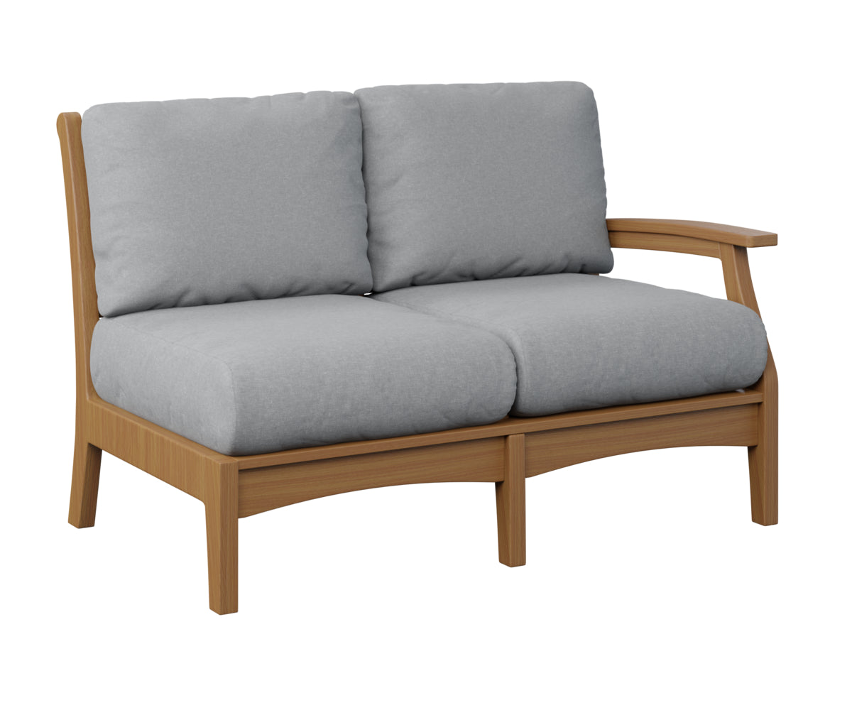 Berlin Gardens Classic Terrace Left Arm Sectional Loveseat Group A Fabric
