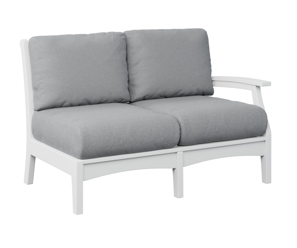 Berlin Gardens Classic Terrace Left Arm Sectional Loveseat Group A Fabric