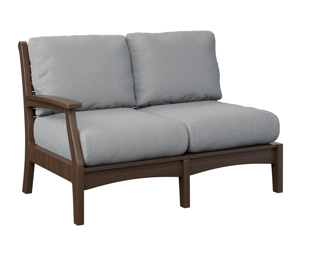 Berlin Gardens Classic Terrace Right Arm Sectional Loveseat Group A Fabric