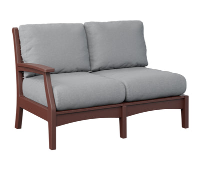 Berlin Gardens Classic Terrace Right Arm Sectional Loveseat Group A Fabric