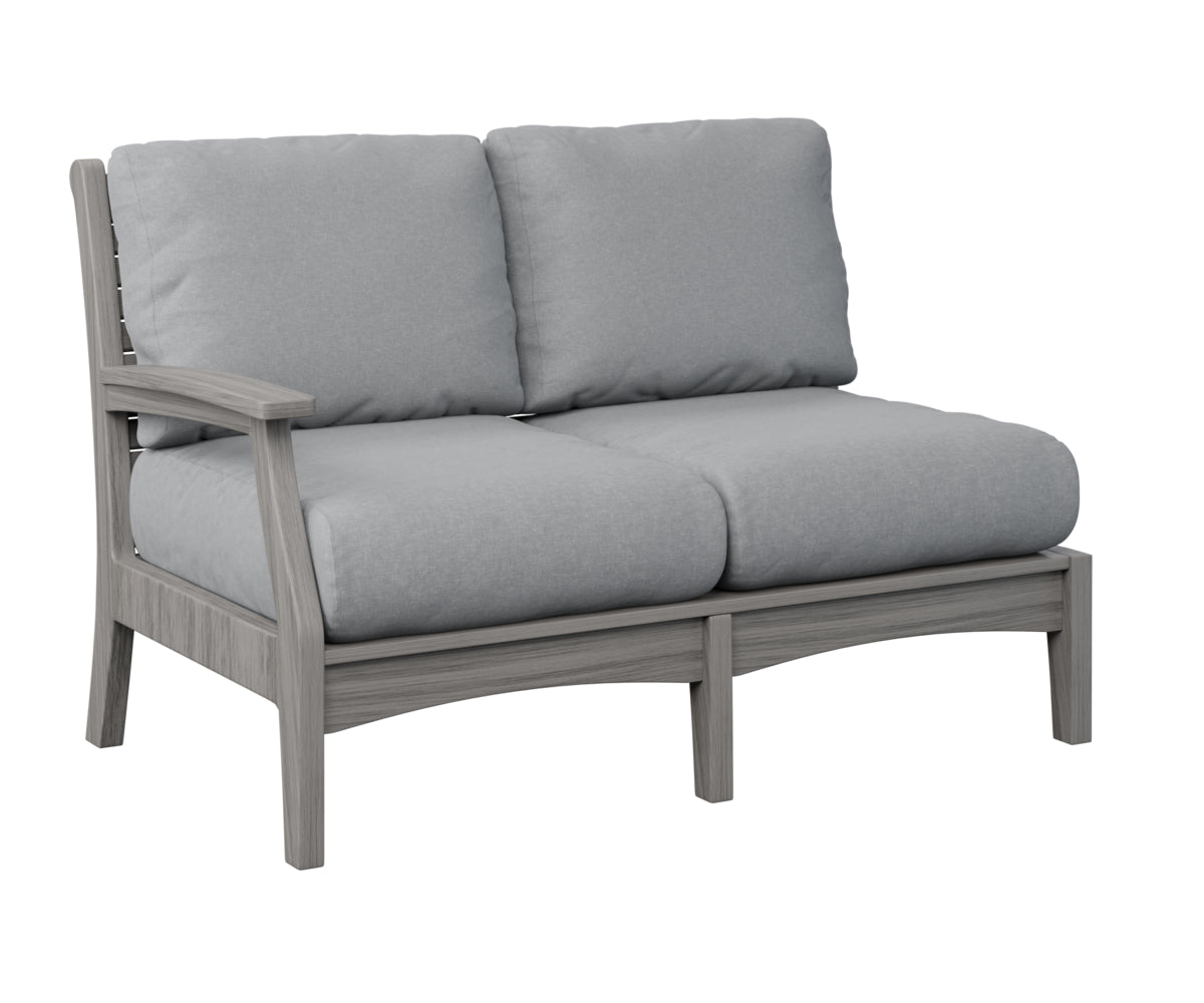 Berlin Gardens Classic Terrace Right Arm Sectional Loveseat Group A Fabric