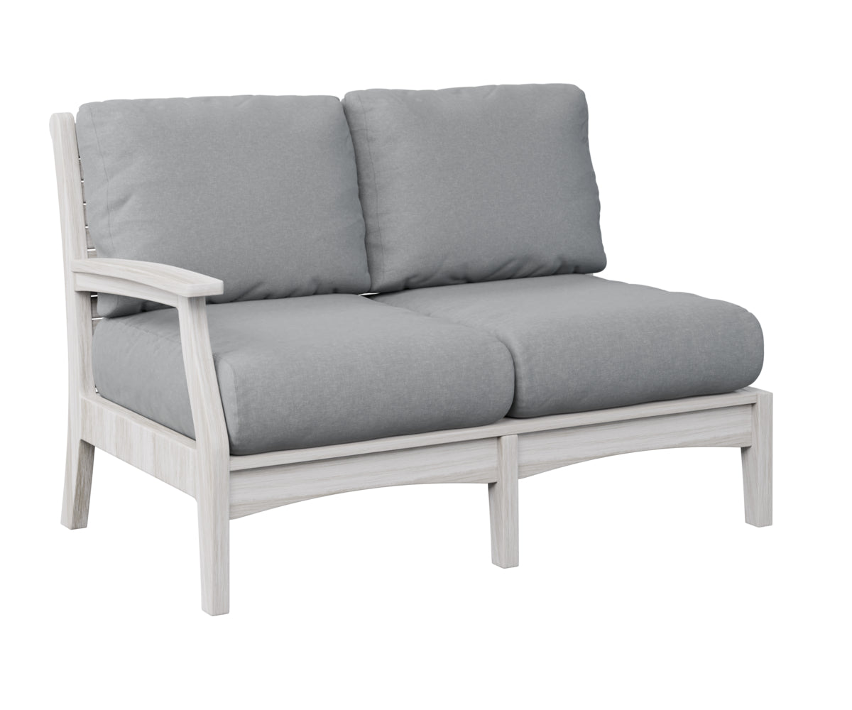 Berlin Gardens Classic Terrace Right Arm Sectional Loveseat Group A Fabric