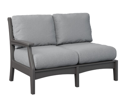 Berlin Gardens Classic Terrace Right Arm Sectional Loveseat Group A Fabric