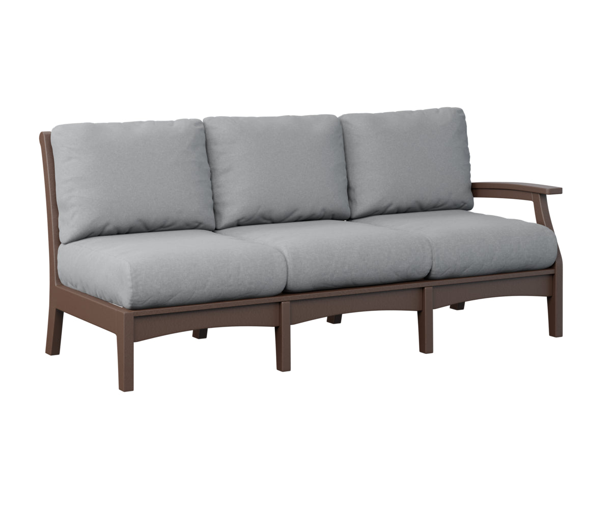 Berlin Gardens Classic Terrace Left Arm Sectional Sofa Group B Fabric