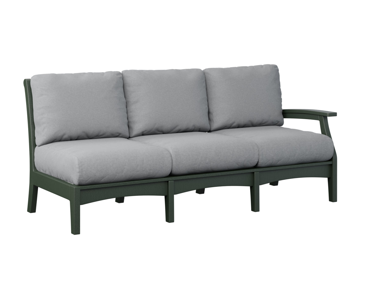 Berlin Gardens Classic Terrace Left Arm Sectional Sofa Group B Fabric