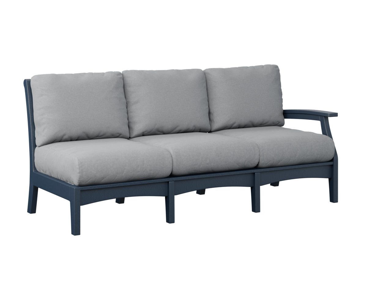 Berlin Gardens Classic Terrace Left Arm Sectional Sofa Group B Fabric