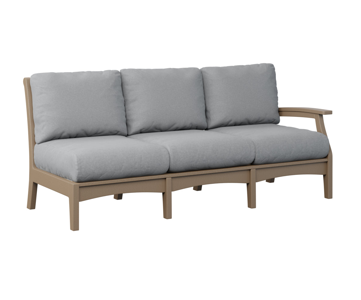 Berlin Gardens Classic Terrace Left Arm Sectional Sofa Group B Fabric