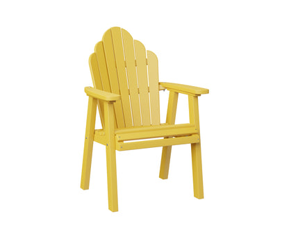 Berlin Gardens Cozi Back Poly Adirondack Dining Chair