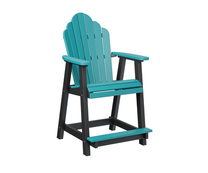 Berlin Gardens Cozi Back Poly Adirondack Counter Chair