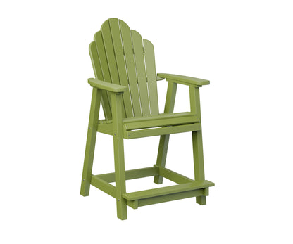 Berlin Gardens Cozi Back Poly Adirondack Counter Chair