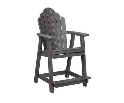 Berlin Gardens Cozi Back Poly Adirondack Counter Chair