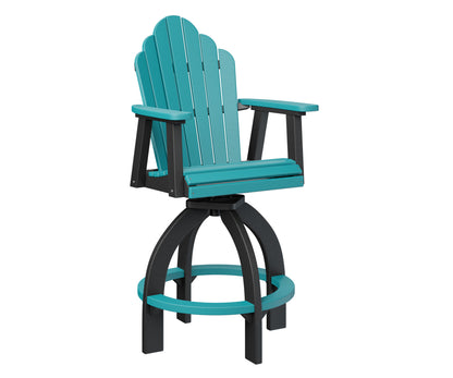 Berlin Gardens Cozi Back Poly Adirondack Swivel XT Chair