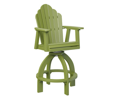 Berlin Gardens Cozi Back Poly Adirondack Swivel XT Chair