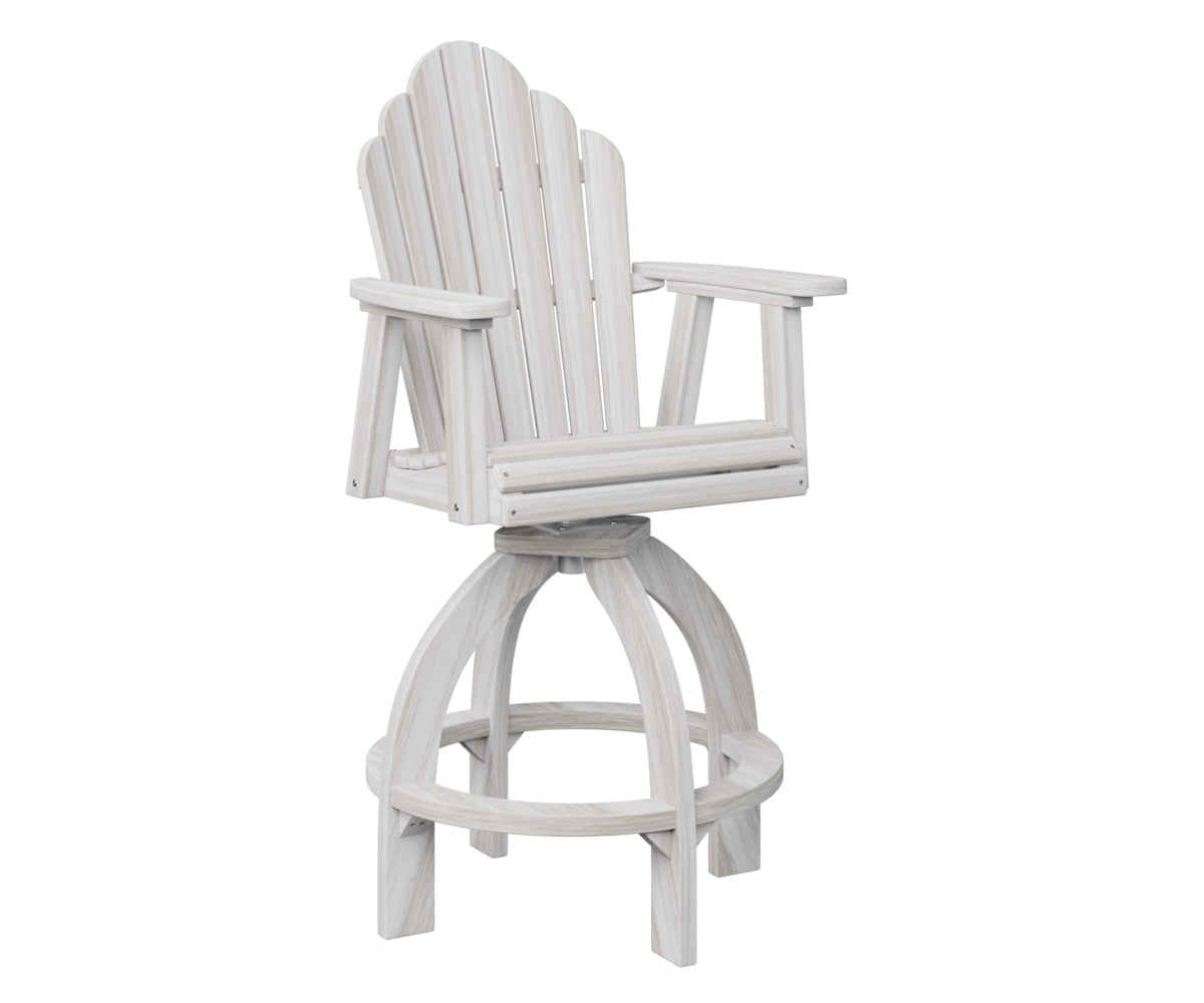 Berlin Gardens Cozi Back Poly Adirondack Swivel XT Chair