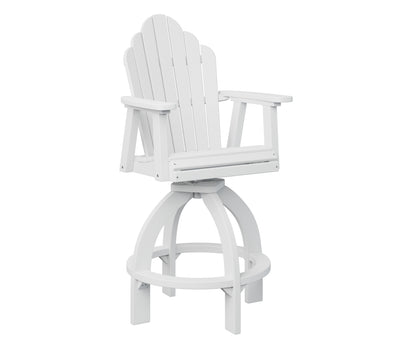 Berlin Gardens Cozi Back Poly Adirondack Swivel XT Chair