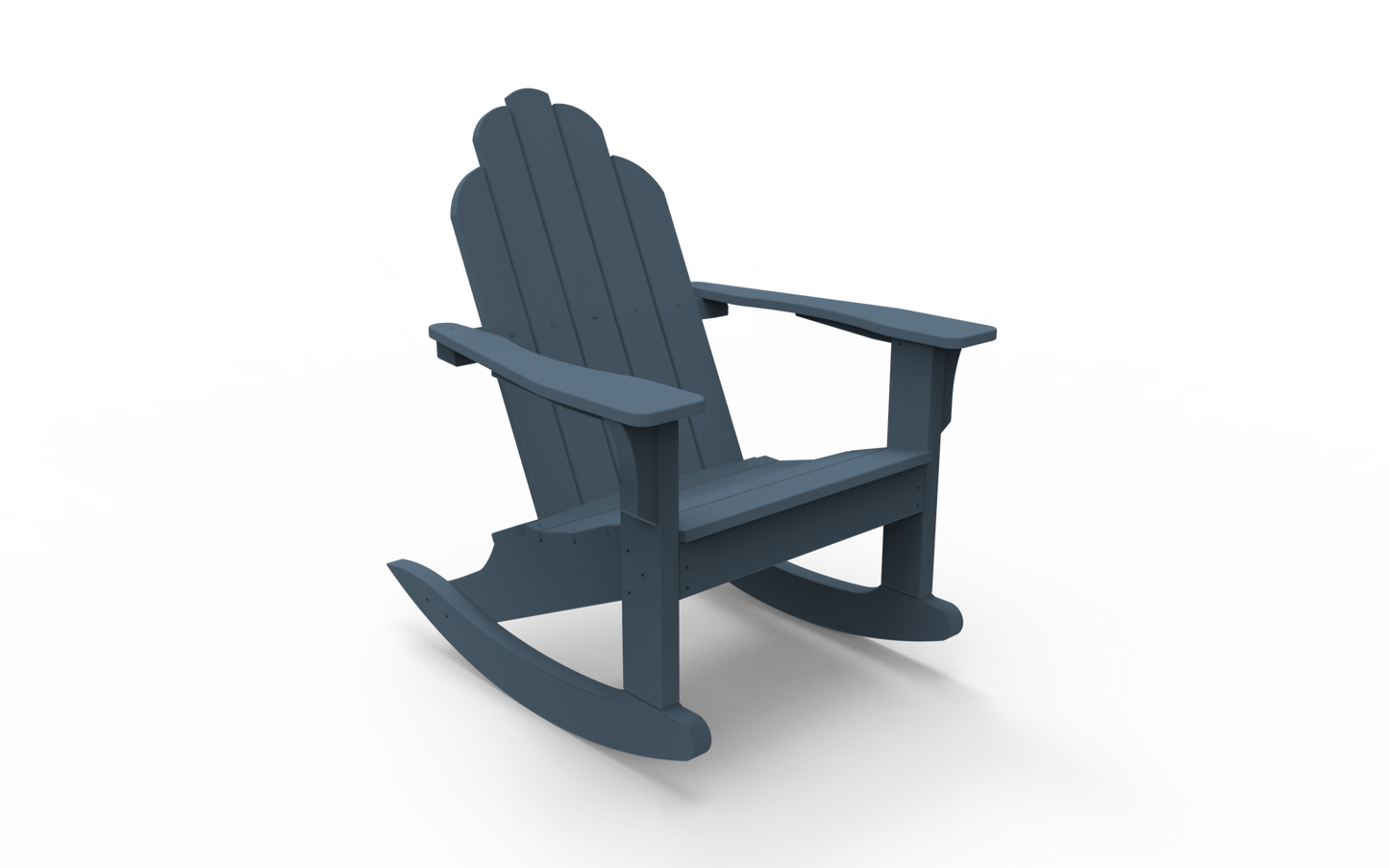 Seaside Casual Poly Adirondack Classic Rocker