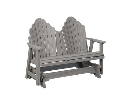 Berlin Gardens Cozi Back Poly Adirondack Double Glider