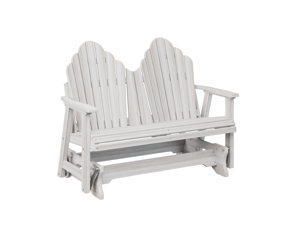 Berlin Gardens Cozi Back Poly Adirondack Double Glider