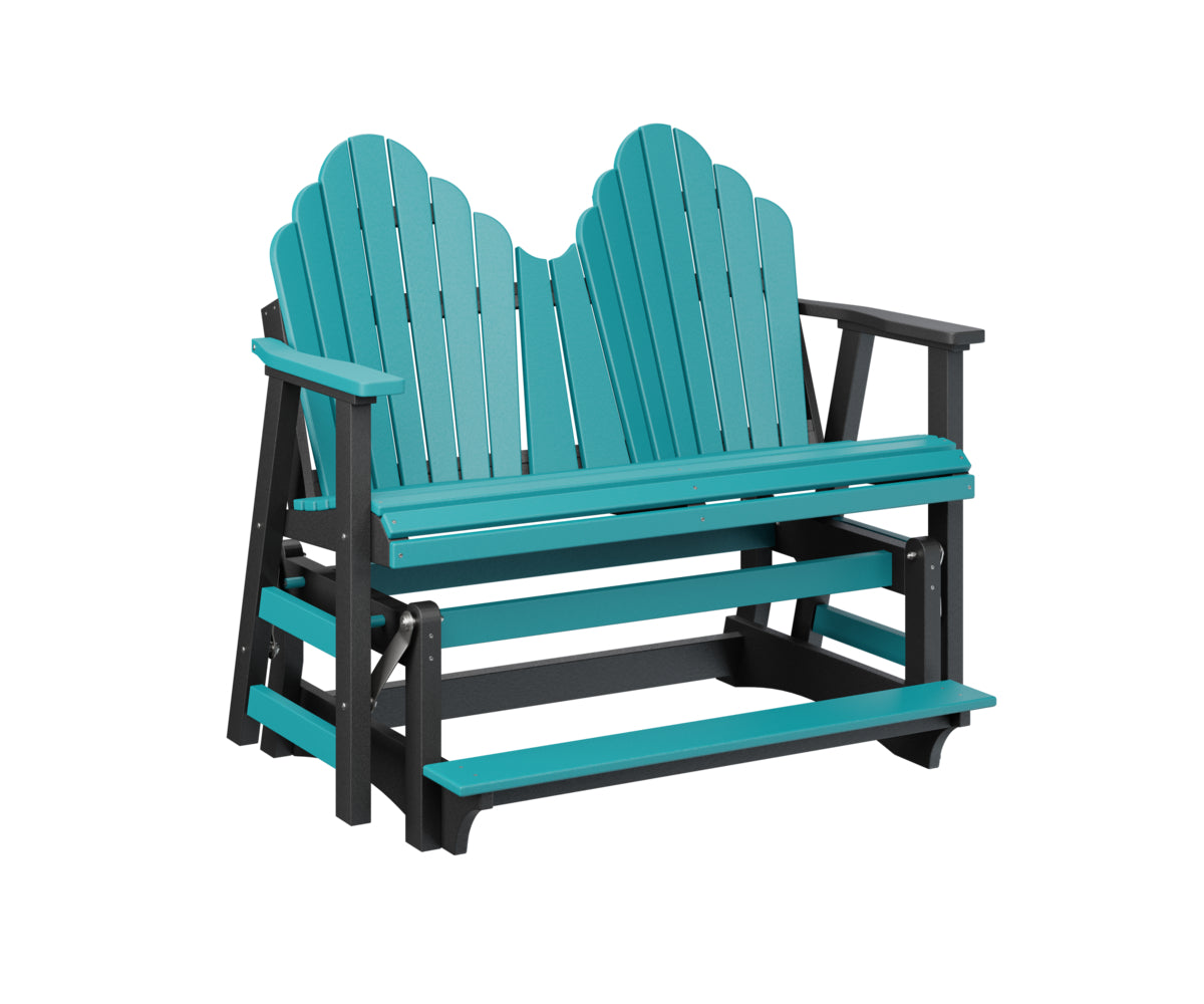 Berlin Gardens Cozi Back Poly Adirondack Double Counter Glider