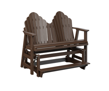 Berlin Gardens Cozi Back Poly Adirondack Double Counter Glider