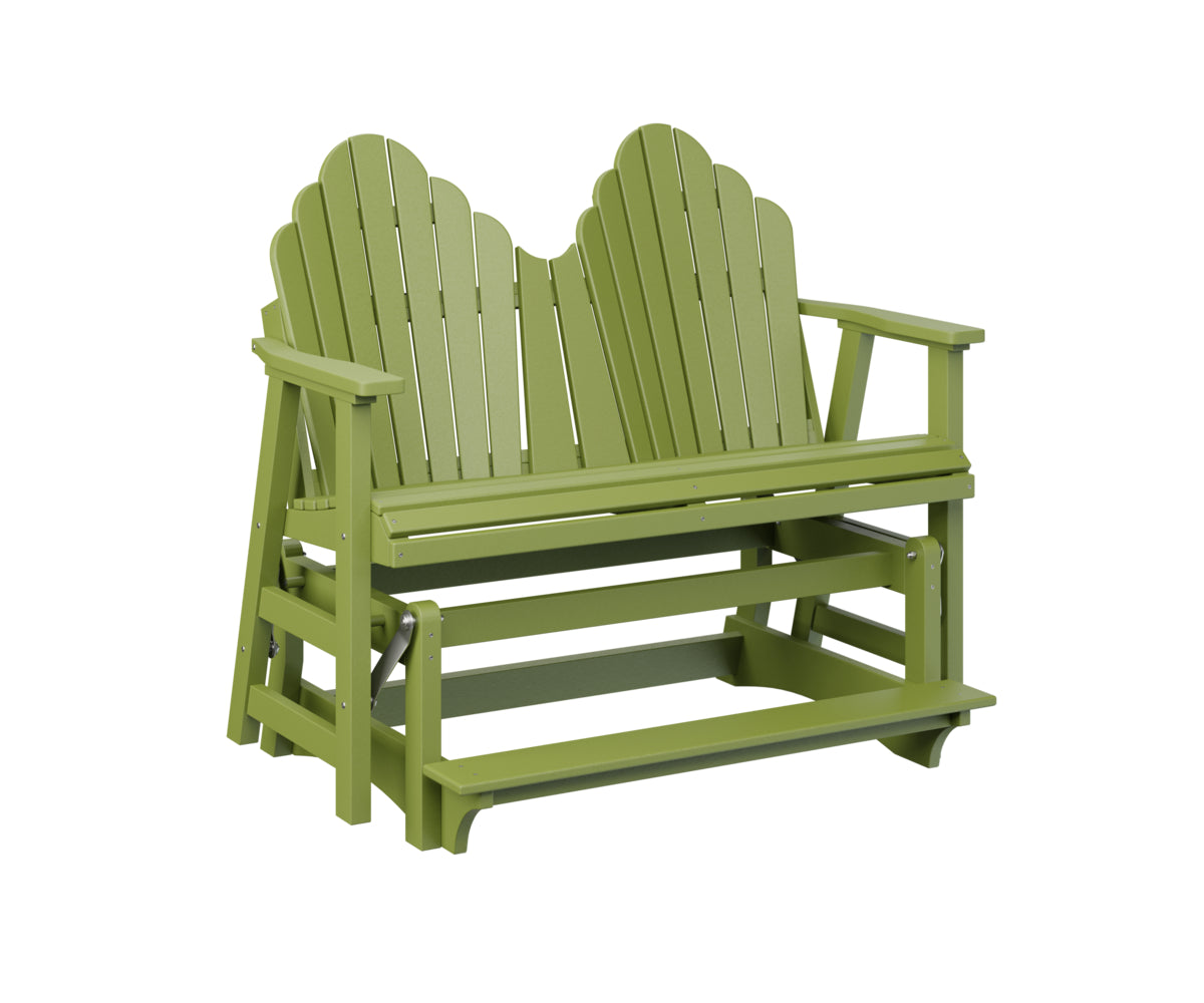 Berlin Gardens Cozi Back Poly Adirondack Double Counter Glider