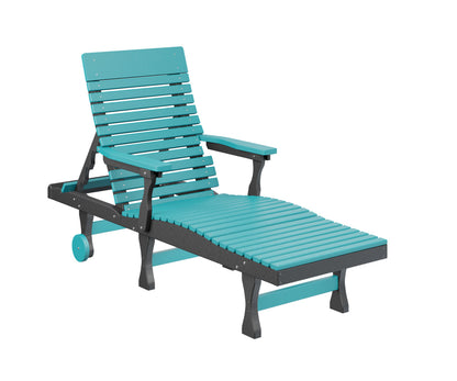 Berlin Gardens Casual Back Poly Chaise Lounge