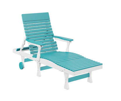 Berlin Gardens Casual Back Poly Chaise Lounge