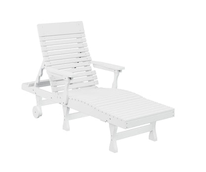 Berlin Gardens Casual Back Poly Chaise Lounge