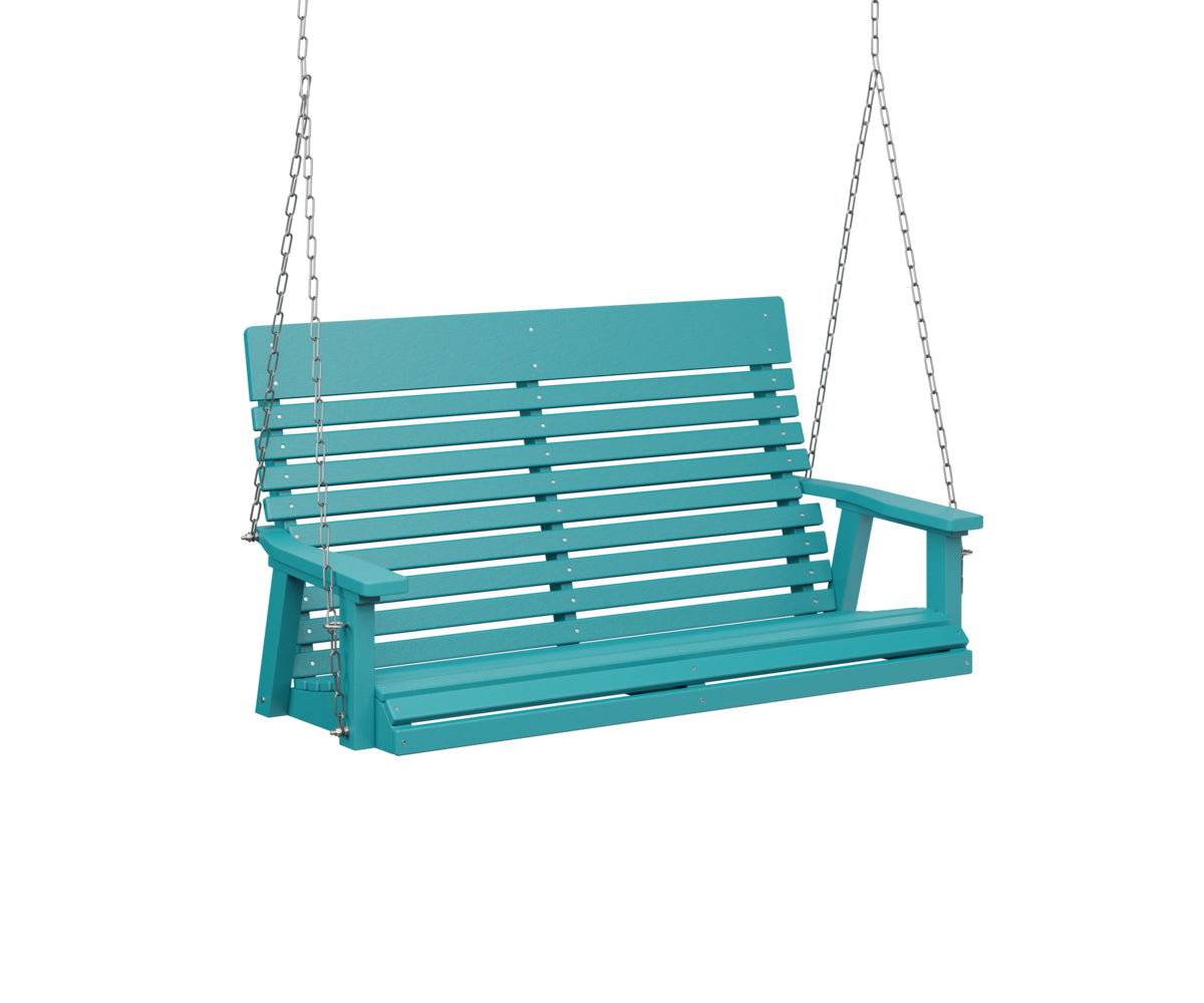 Berlin Gardens Casual Back Poly Double Swing (stainless chains)