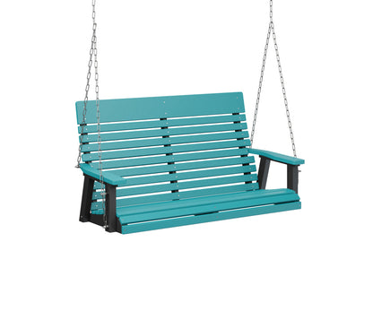 Berlin Gardens Casual Back Poly Double Swing (stainless chains)