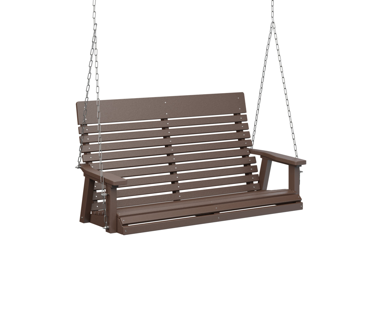 Berlin Gardens Casual Back Poly Double Swing (zinc chains)