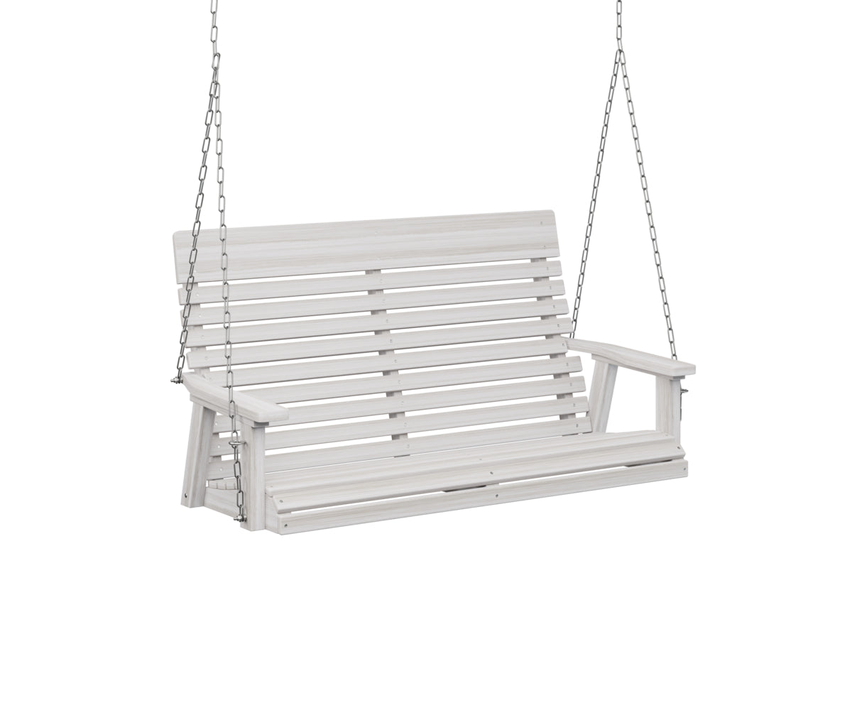 Berlin Gardens Casual Back Poly Double Swing (zinc chains)