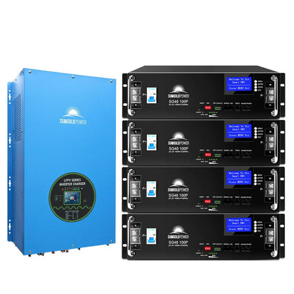 SunGoldPower 12000W 48V Split Phase Pure Sine Wave Inverter Charger