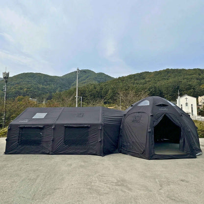 Coody Tent Connector Dome+3.6 (Black) - for Aurora Dome-to-Tent(17.2, 13.6, Hub, 10)