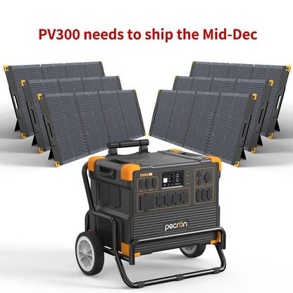 PECRON E3600LFP Portable Power Station 3600W 3072Wh
