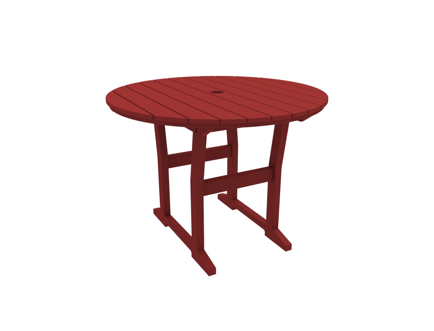 Seaside Casual Poly Coastline Café Round Dining Table