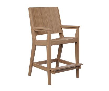 Berlin Gardens Mayhew Poly Chat Bar Height Chair