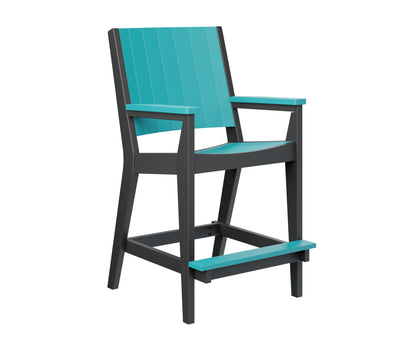 Berlin Gardens Mayhew Poly Chat Bar Height Chair