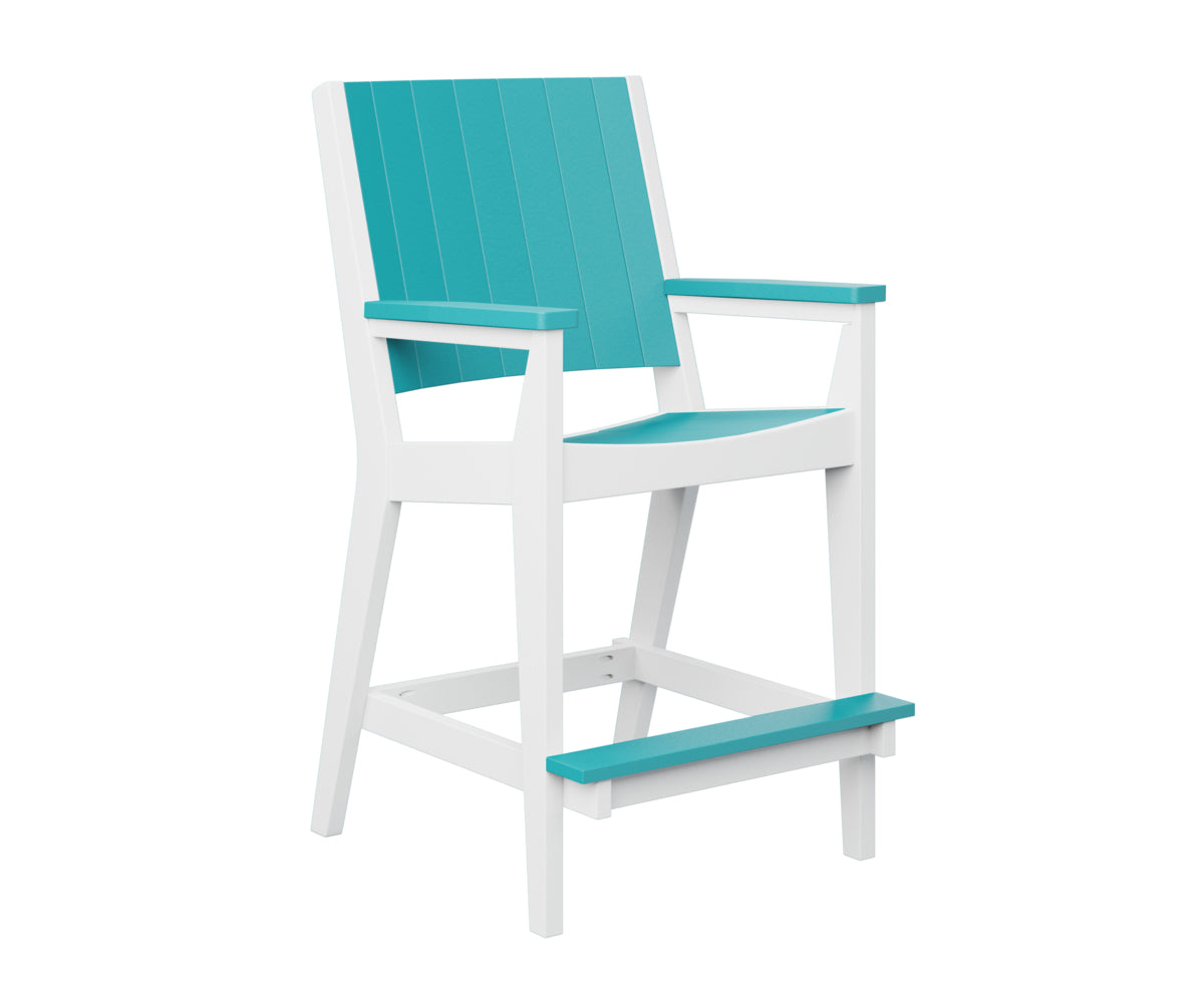 Berlin Gardens Mayhew Poly Chat Bar Height Chair