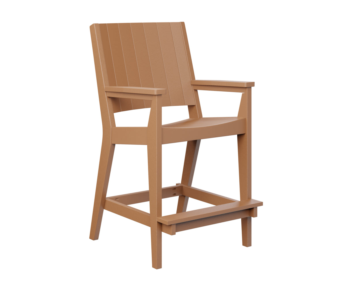 Berlin Gardens Mayhew Poly Chat Bar Height Chair