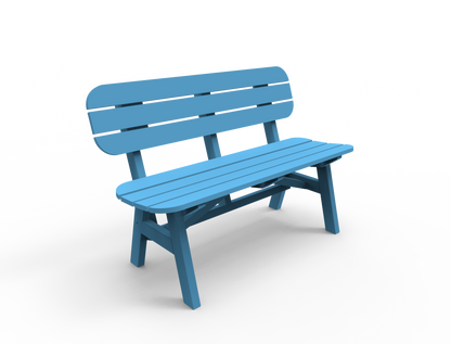 Seaside Casual Poly Portsmouth 4 ft. Bench