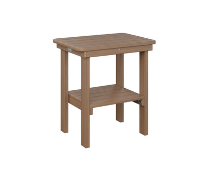 Berlin Gardens Poly Rectangular End Table Dining Height